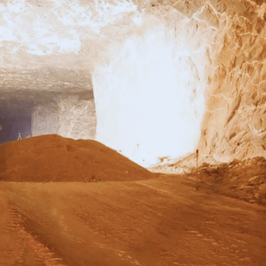 Dôl, v ktorom sa ťaží Redmond Real Salt